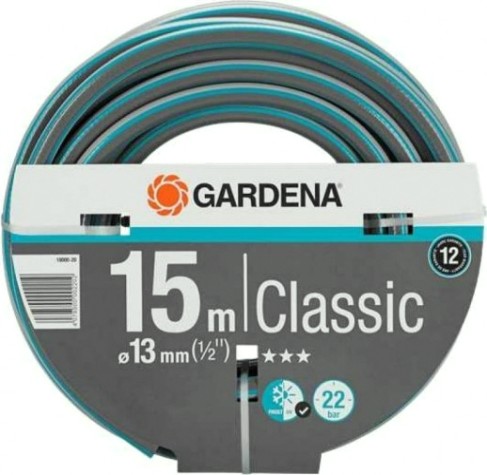 Шланг для полива GARDENA Classic 1/2" х 15 м 18000-20.000.00 [18000-20.000.00]