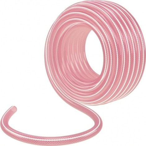 Шланг для полива PALISAD 67676 эластичный 3/4", 50 м прозрачный розовый