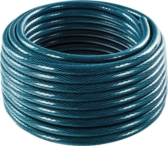 Шланг для полива QUATTRO ELEMENTI Acquamarina 1" 25 метров, армированный толщина стенки 3,2 мм, пвх [246-838]