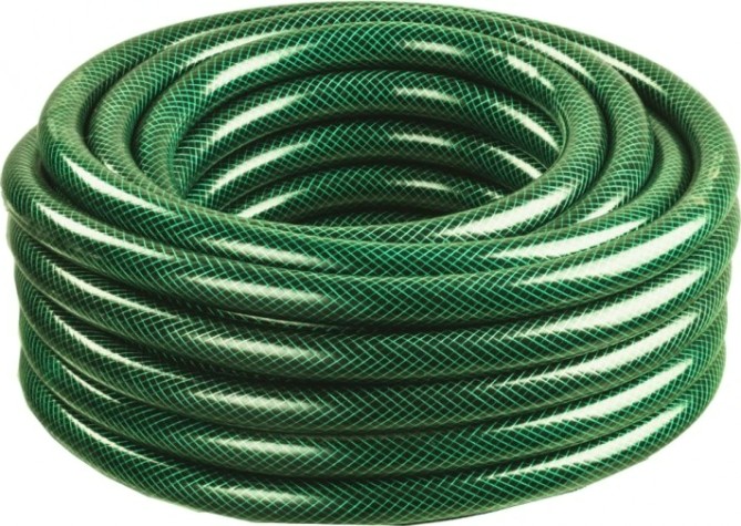 Шланг для полива QUATTRO ELEMENTI Smeraldo ½" 15 метров, армированный толщина стенки 1,9 мм, пвх [246-746]