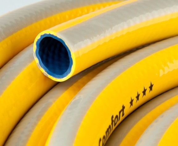 Шланг для полива RACO COMFORT 3/4", 50 м, 25 атм, трехслойный армированный [40303-3/4-50_z01]