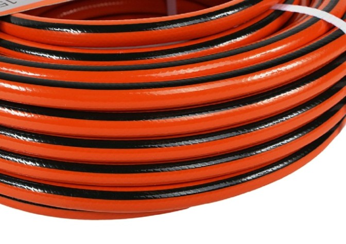 Шланг для полива Sturm 3015-15-4-12 1/2" 25м, оранж+черн,усиленный армир. 4 слойн.