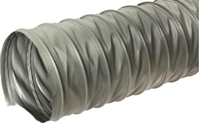 Шланг гибкий ПВХ JET WV-100-10 серый, 10 м, 100 мм.