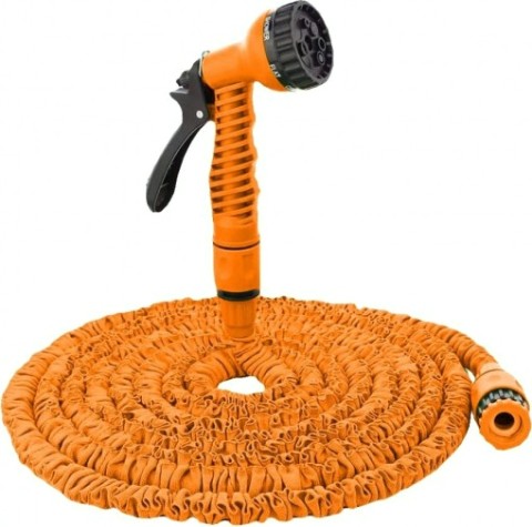 Шланг растягивающийся ВИХРЬ 30 м с набором для полива [73/7/2/27]