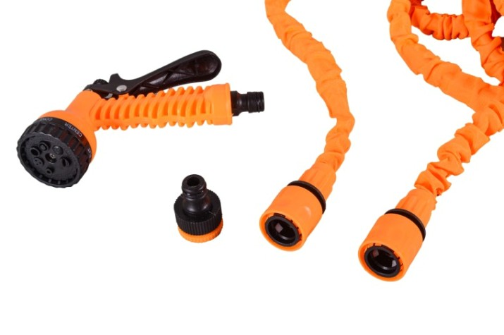 Шланг растягивающийся ВИХРЬ 80 м с набором для полива [73/7/2/38]