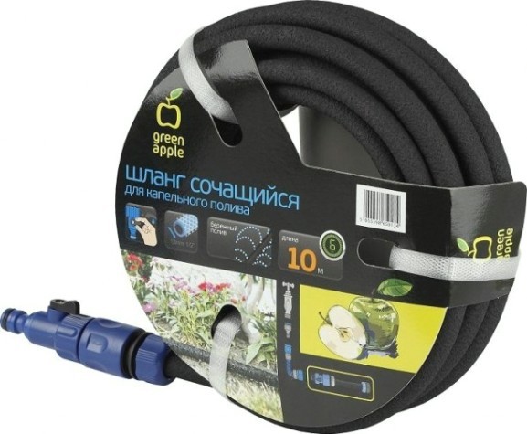 Шланг сочащийся GREEN APPLE 1/2" х 10 м GWSH8-027