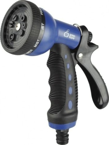 Шланг спиральный GREEN APPLE GWSM6-033 с комплектом для полива