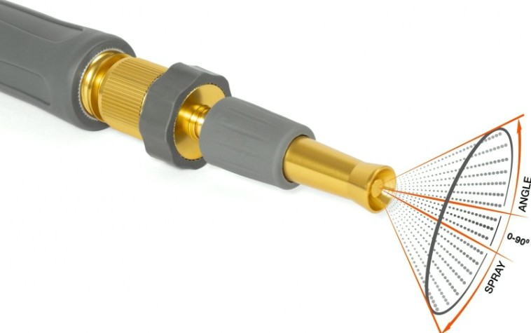 Шланг текстильный DAEWOO TitanFlex 5/8" х 15 м с комплектом для полива [DWH 9122]