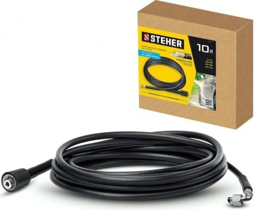 Шланг высокого давления Steher 75411-280-10 для пистолета G-280, 10 м Шланг высокого давления Steher 75411-280-10 для пистолета G-280, 10 м