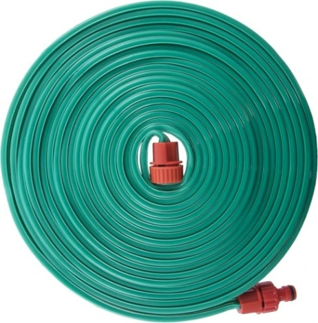 Шланги-дождеватели QUATTRO ELEMENTI 1/2", 10 метров, пвх, премиум, 3-х канальный, с фитингами [244-889]