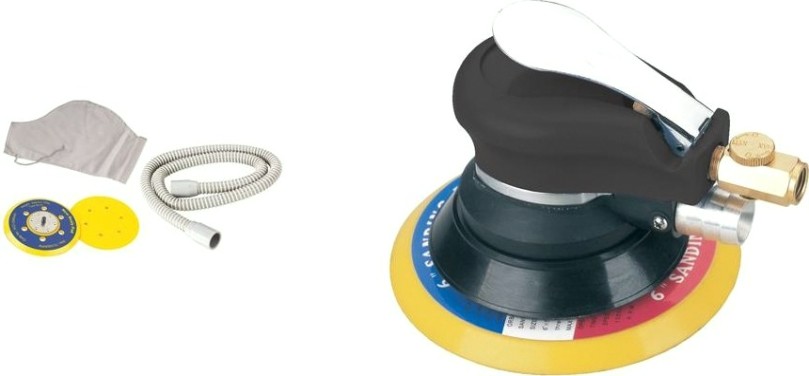 Шлифмашина эксцентриковая пневматическая FUBAG SR150CV с набором для пылеотведения [8641849]