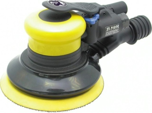 Шлифмашина эксцентриковая пневматическая SUMAKE ST-7107C [35086]