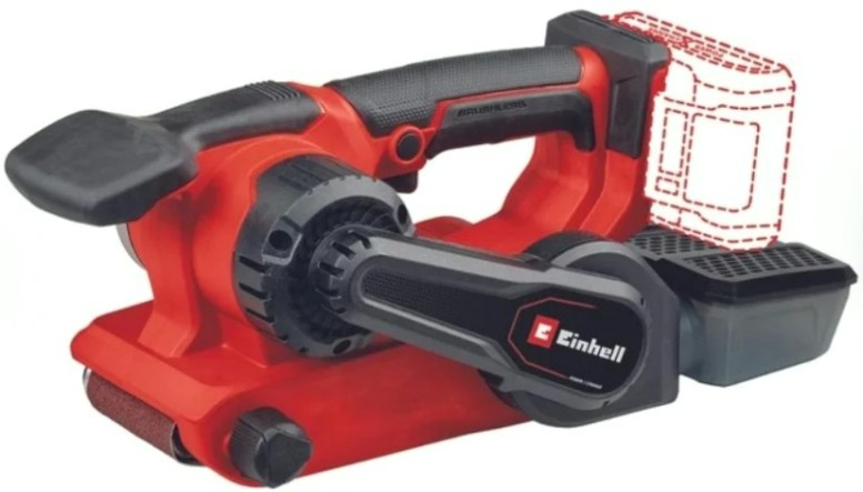 Шлифмашина ленточная аккумуляторная EINHELL 4466270 tp-bs 18/457 li bl, без АКБ и ЗУ