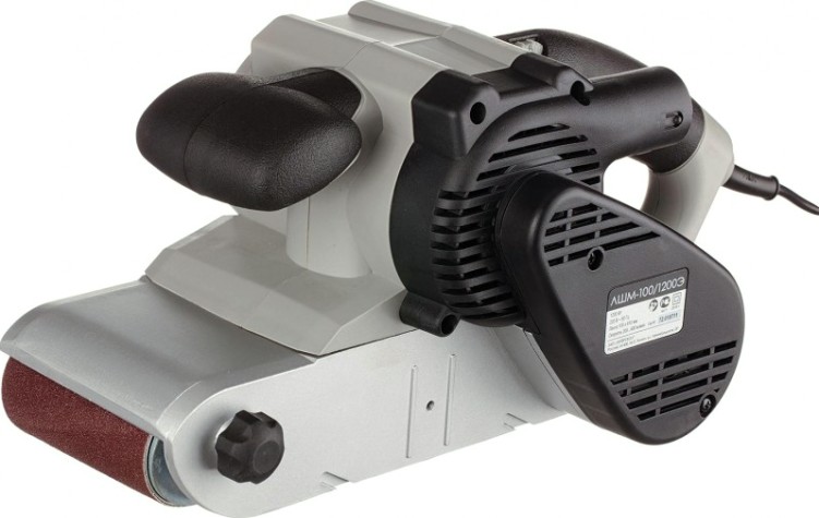 Шлифмашина ленточная сетевая ИНТЕРСКОЛ ЛШМ-100/1200 [72.1.1.00]