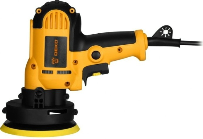 Шлифмашина полировальная DEKO DKP1000 + набор аксессуаров 5 шт [063-4293]