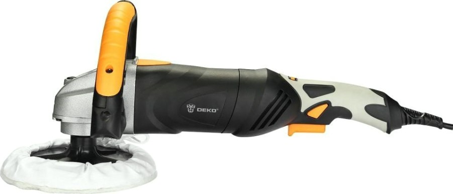 Шлифмашина полировальная DEKO DKPW сетевая 180мм, 1600 вт [063-4272]