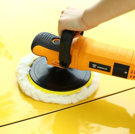Шлифмашина полировальная DEKO ZKP1500 PRO плавный пуск [063-4320]