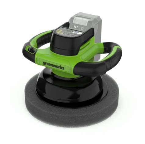 Шлифмашина полировальная GREENWORKS G24BU10 аккумуляторная, без АКБ и ЗУ [3502107]