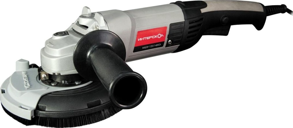 Шлифмашина полировальная ИНТЕРСКОЛ МШУ-125/1400Э по бетону [380.1.0.00]