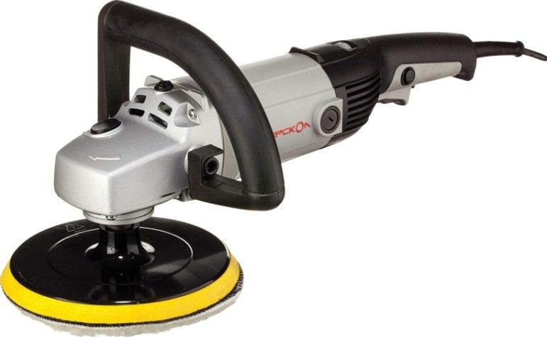 Шлифмашина полировальная сетевая ИНТЕРСКОЛ УПМ-180/1300 ЭМ [180.1.1.00]