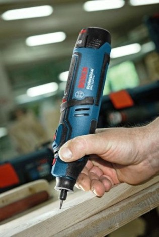 Шлифмашина прямая аккумуляторная BOSCH GRO 12V-35 LI [06019C5001] Кейс L-Boxx