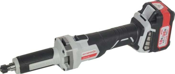 Шлифмашина прямая аккумуляторная ИНТЕРСКОЛ ПШМ-8/36В бесщеточная [821.2.2.70]