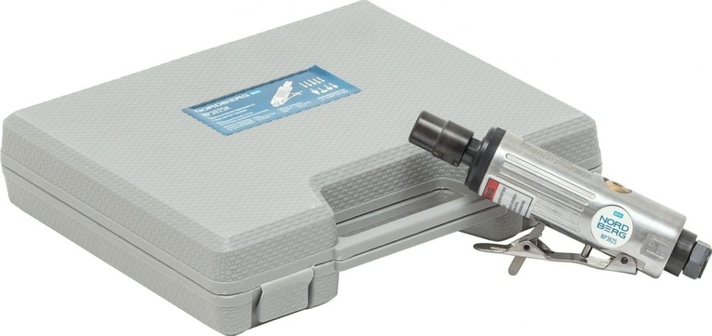 Шлифмашина прямая пневматическая NORDBERG ECO NP3025K в кейсе [ЦБ-00000117]