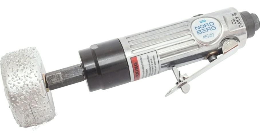 Шлифмашина прямая пневматическая NORDBERG NP3403 для зачистки шин, 2500 об/мин [NP3403]