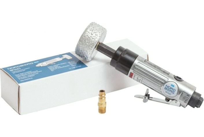 Шлифмашина прямая пневматическая NORDBERG NP3403 для зачистки шин, 2500 об/мин [NP3403]