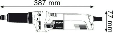 Шлифмашина прямая сетевая BOSCH GGS 8 CЕ [0601222100]