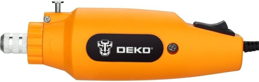 Шлифмашина прямая сетевая DEKO DKRT150 + 80 аксессуаров [063-1418]