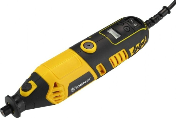 Шлифмашина прямая сетевая DEKO DKRT350E-LCD (063-1412) [063-1412]