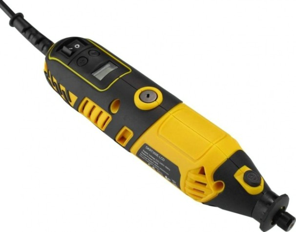 Шлифмашина прямая сетевая DEKO DKRT350E-LCD 43 tools + case (063-1413) [063-1413]