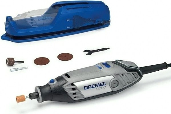 Шлифмашина прямая сетевая DREMEL 3000-5 S с подарочным набором [F0133000ND]