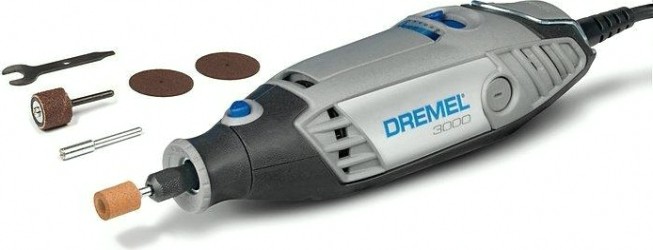Шлифмашина прямая сетевая DREMEL 3000-5 S с подарочным набором [F0133000NY]