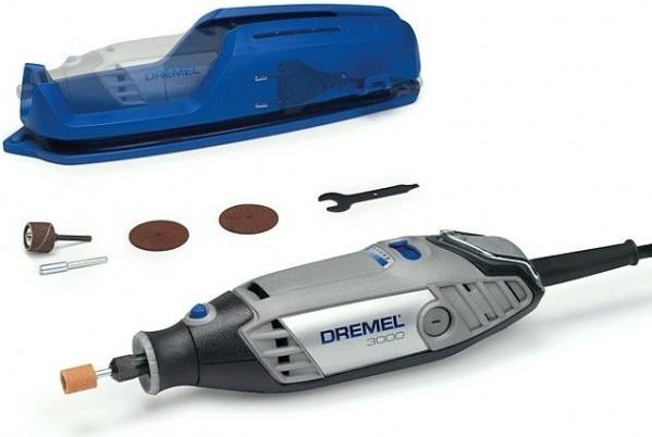 Шлифмашина прямая сетевая DREMEL 3000-5 S с подарочным набором [F0133000NY]