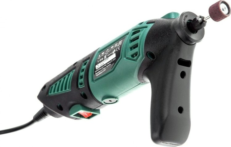 Шлифмашина прямая сетевая Hammer MD170A гибкий вал + насадки 160 шт. [113-003]