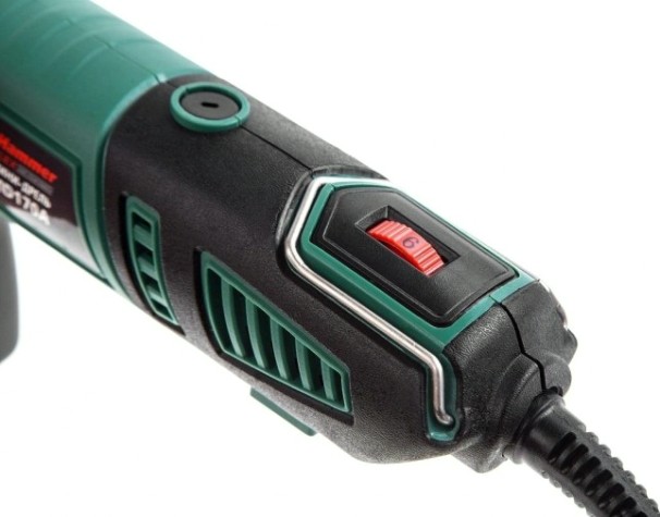 Шлифмашина прямая сетевая Hammer MD170A гибкий вал + насадки 160 шт. [113-003]