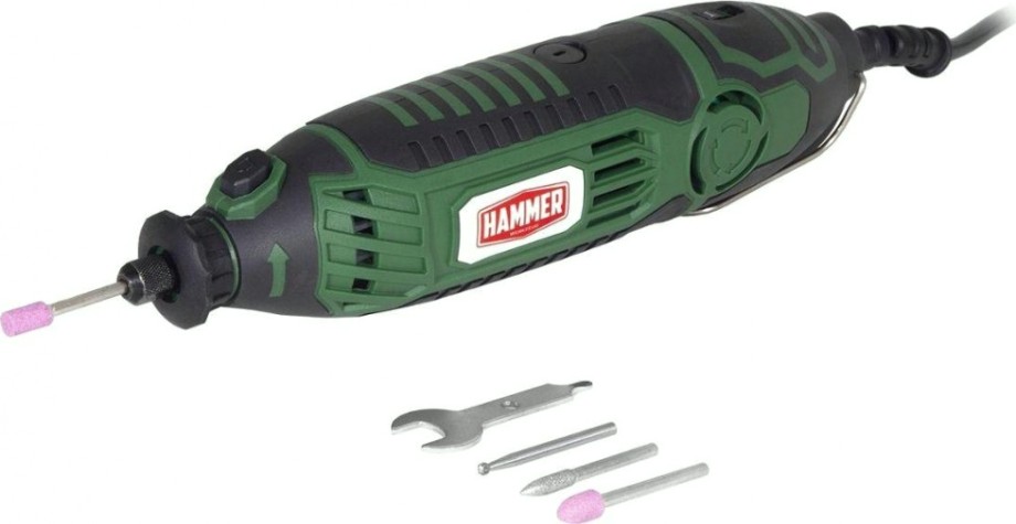 Шлифмашина прямая сетевая Hammer MD190A 3,2мм [216-031]