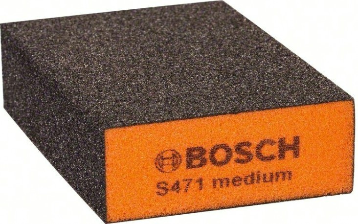 Шлифовальная губка BOSCH 69х97х26 мм S471 MEDIUM [2608608225]