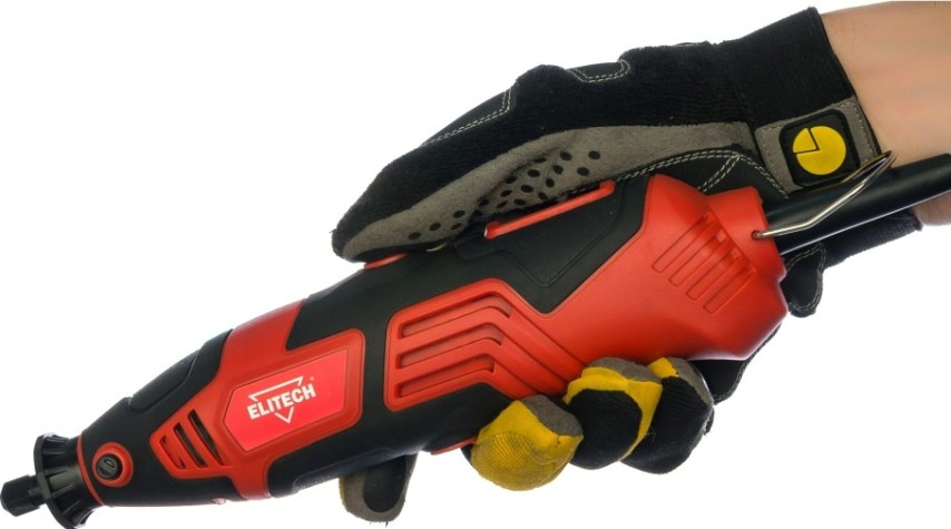 Шлифовальная машина прямая сетевая ELITECH ПМШ 150ЭК [187196]