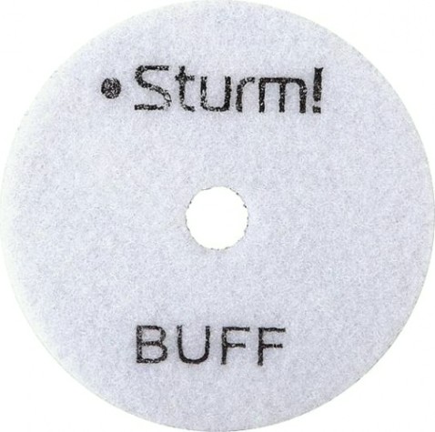 Шлифовальный круг по камню Sturm 9012-D100-BUFF алмазный гибкий, 100 мм, сухое шлиф.