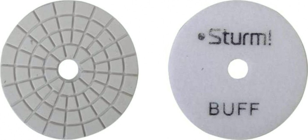 Шлифовальный круг по камню Sturm 9012-W100-BUFF алмазный гибкий, 100 мм, мокрое шлиф.