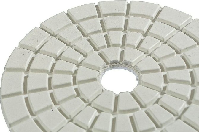 Шлифовальный круг по камню Sturm 9012-W100-BUFF алмазный гибкий, 100 мм, мокрое шлиф.