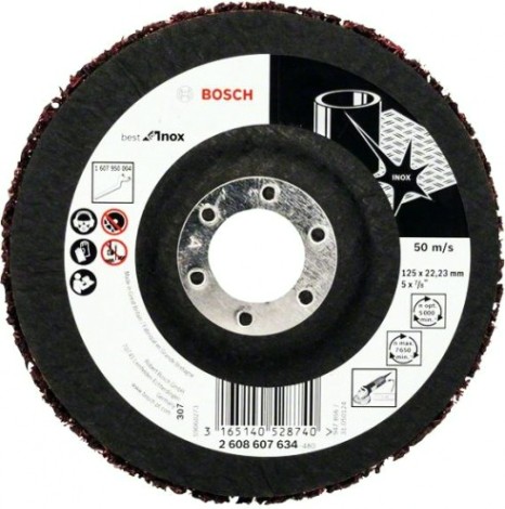 Шлифовальный круг по металлу BOSCH 125х22 мм [2608607634]