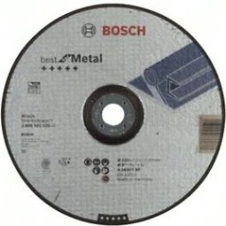 Шлифовальный круг по металлу BOSCH 230х7х22.2 мм A2430T-BF Best for Metal [2608603535]