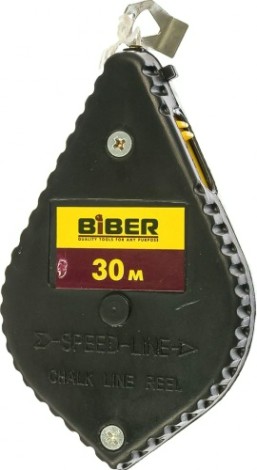 Шнур отбивочный Biber 43130 противоударный корпус, 30м [тов-054504]