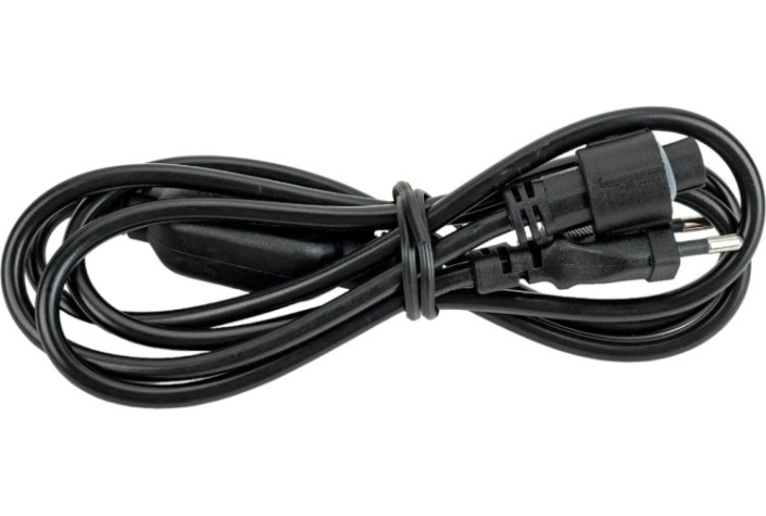 Шнур питания Neon-Night 303-500 для уличных гирлянд ПВХ, 230В/3А, черный, IP65