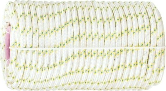 Шнур плетеный СИБРТЕХ 10 мм, бухта 100 м 24-прядный с капрон. серд. [93971]