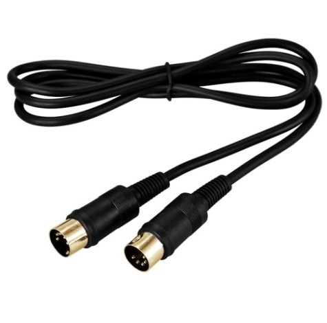 Шнур REXANT 17-2502 DIN 5PIN-стерео 3,5мм, 1,5м, Gold